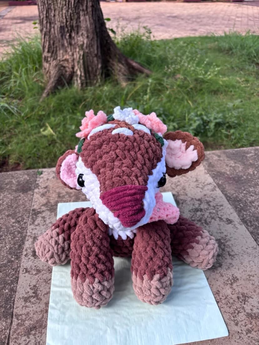 Handmade Crochet Deer Plushie